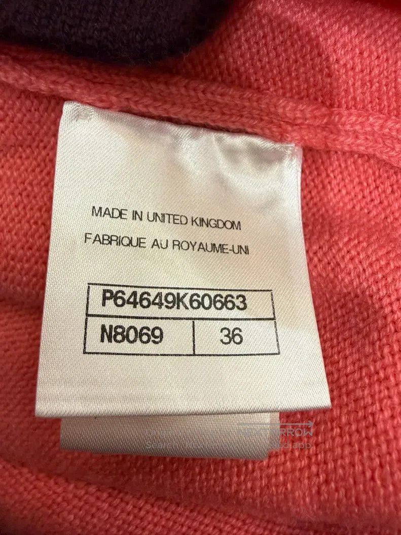 Chanel Chanel 20A cashmere colour block gold buckle cardigan coat Size XS / US 0-2 / IT 36-38 - 5 Thumbnail