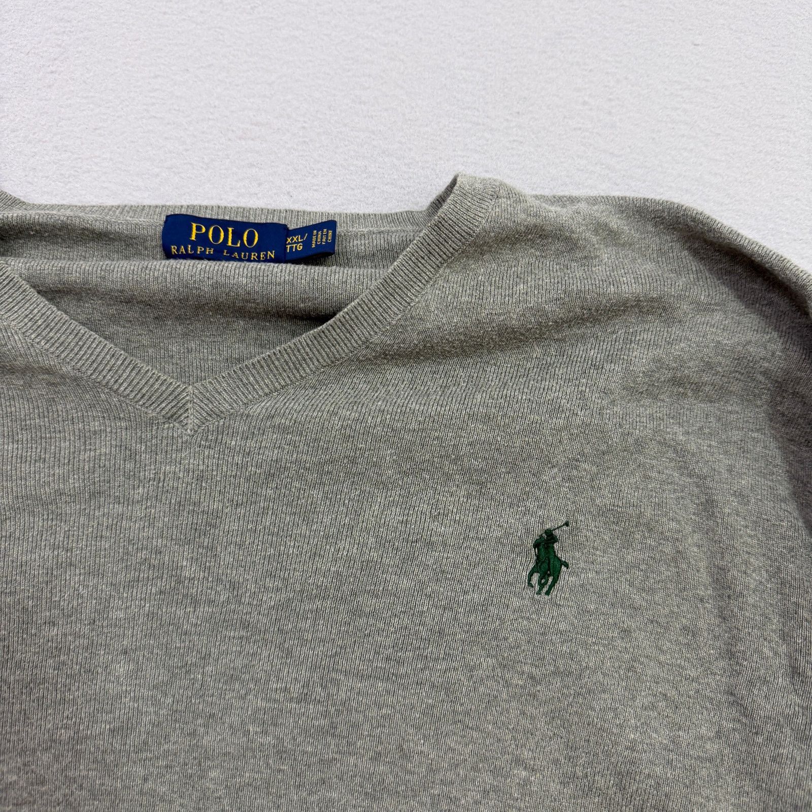 Polo Ralph Lauren Polo Ralph Lauren Sweater Men's 2XL Gray Crewneck Preppy Size US XXL / EU 58 / 5 - 3 Thumbnail