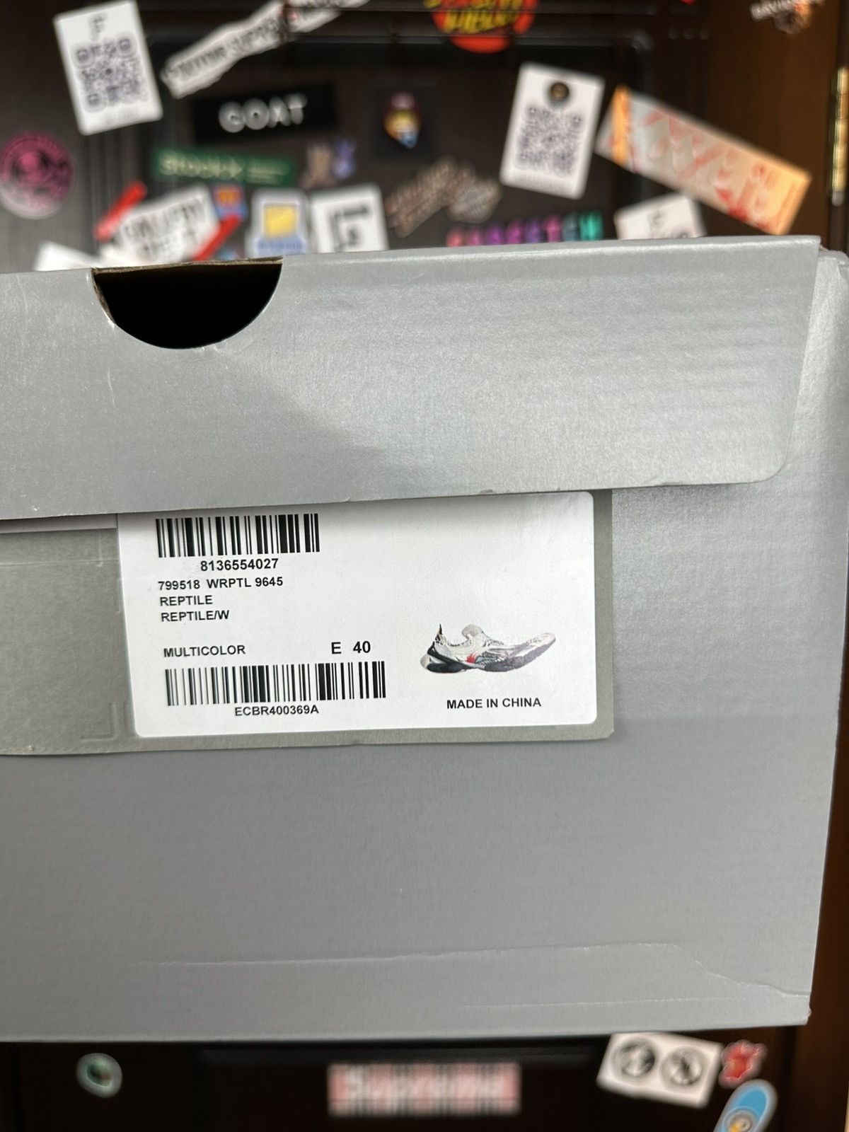 Balenciaga Balenciaga Reptile Multicolored / White Size US 7 / EU 40 - 20 Thumbnail