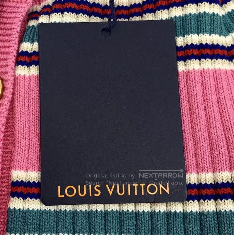 Louis Vuitton Louis Vuitton Pink Wool Cardigan for Women . Size M / US 6-8 / IT 42-44 - 6 Thumbnail
