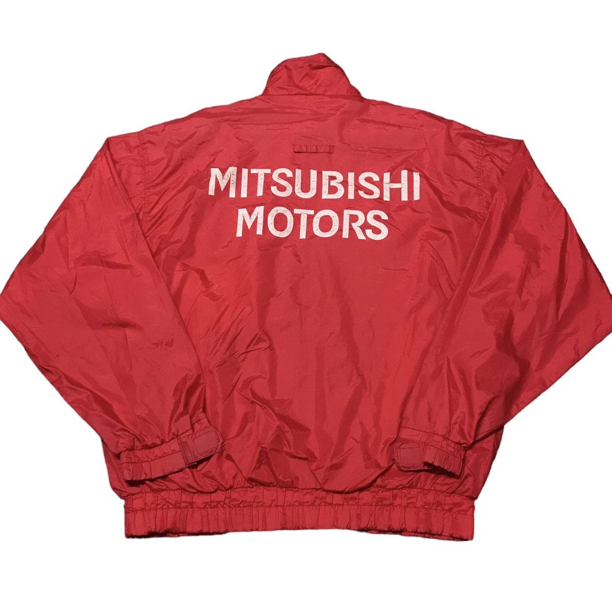 Japanese Brand Vintage Mitsubishi Sports Racing Men's Zip Up Jacket Size US XL / EU 56 / 4 - 6 Thumbnail