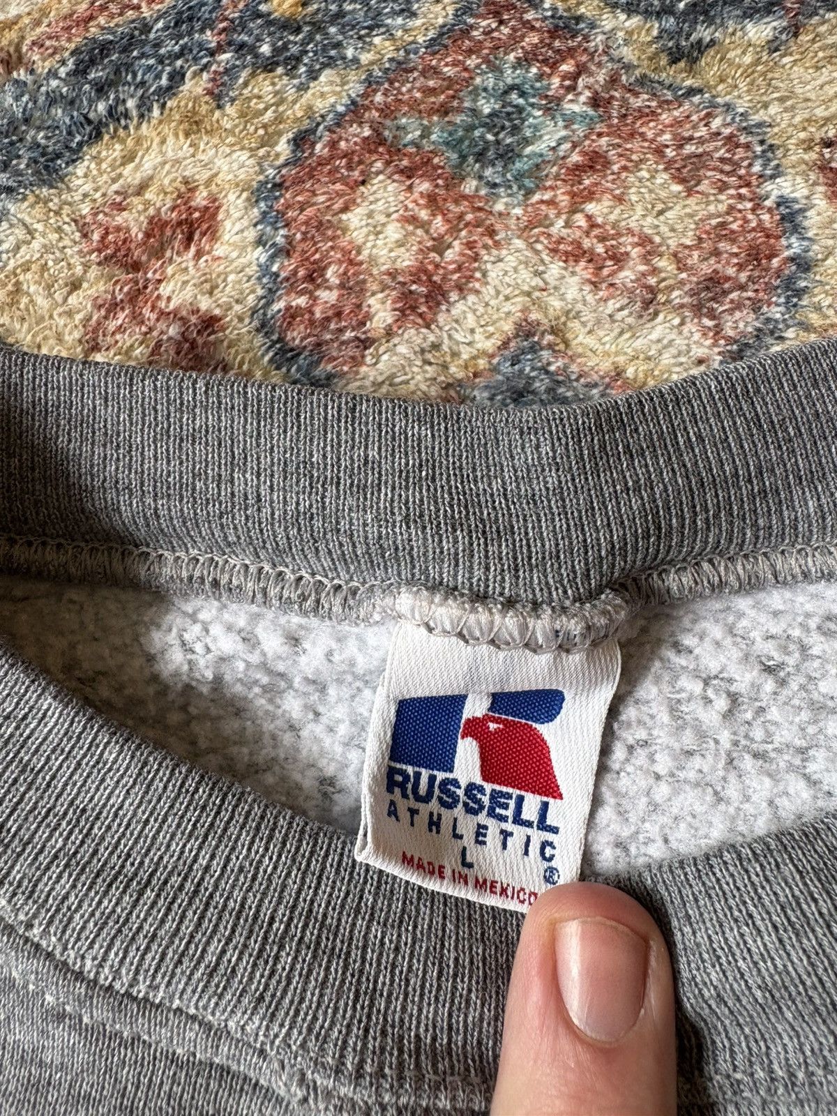 Vintage Vintage Russell Athletic Fighting Irish 75 Seasons Crewneck Size US L / EU 52-54 / 3 - 3 Thumbnail