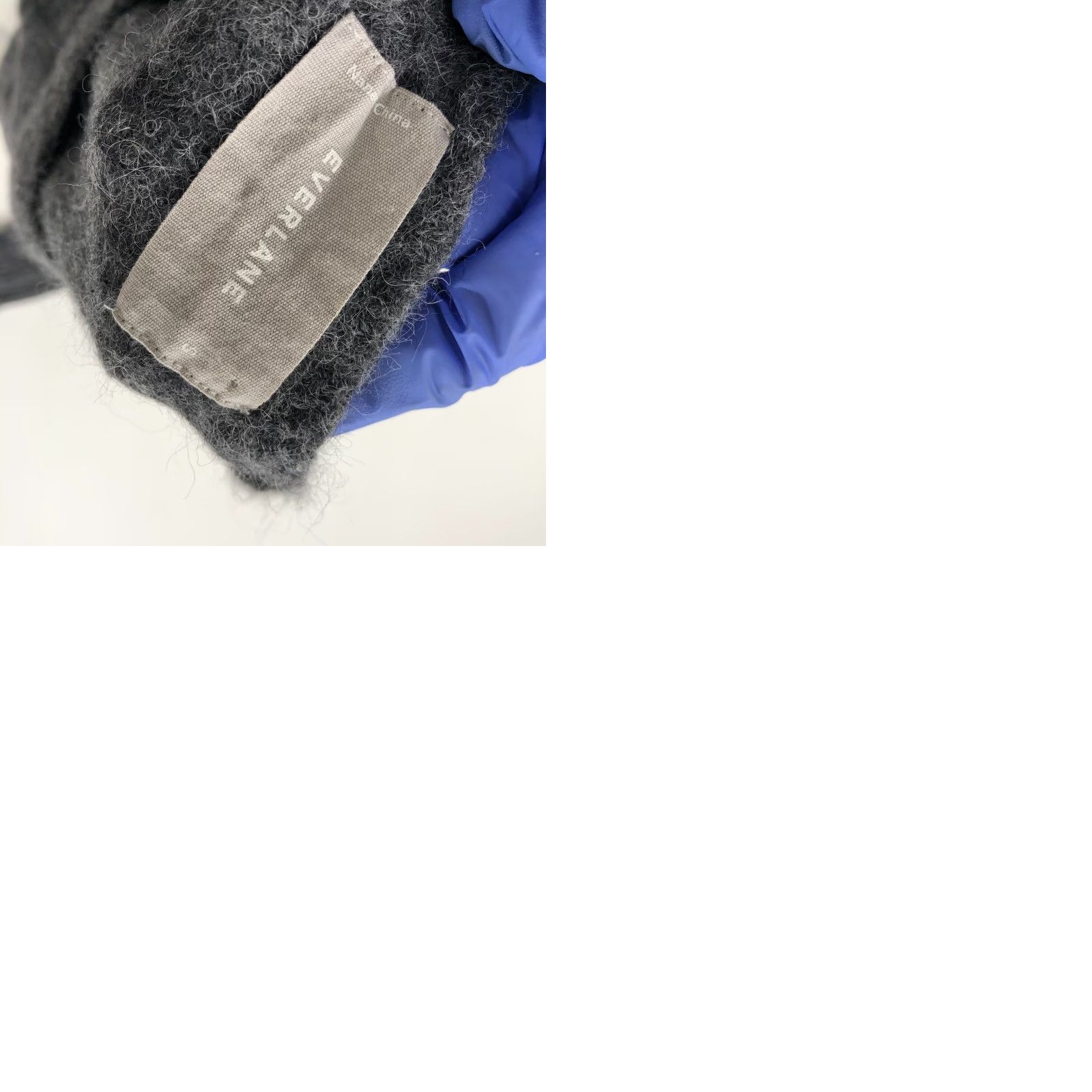 Everlane Everlane Alpaca Small Women’s V-Neck Pullover Sweater Gray Size S / US 4 / IT 40 - 9 Thumbnail