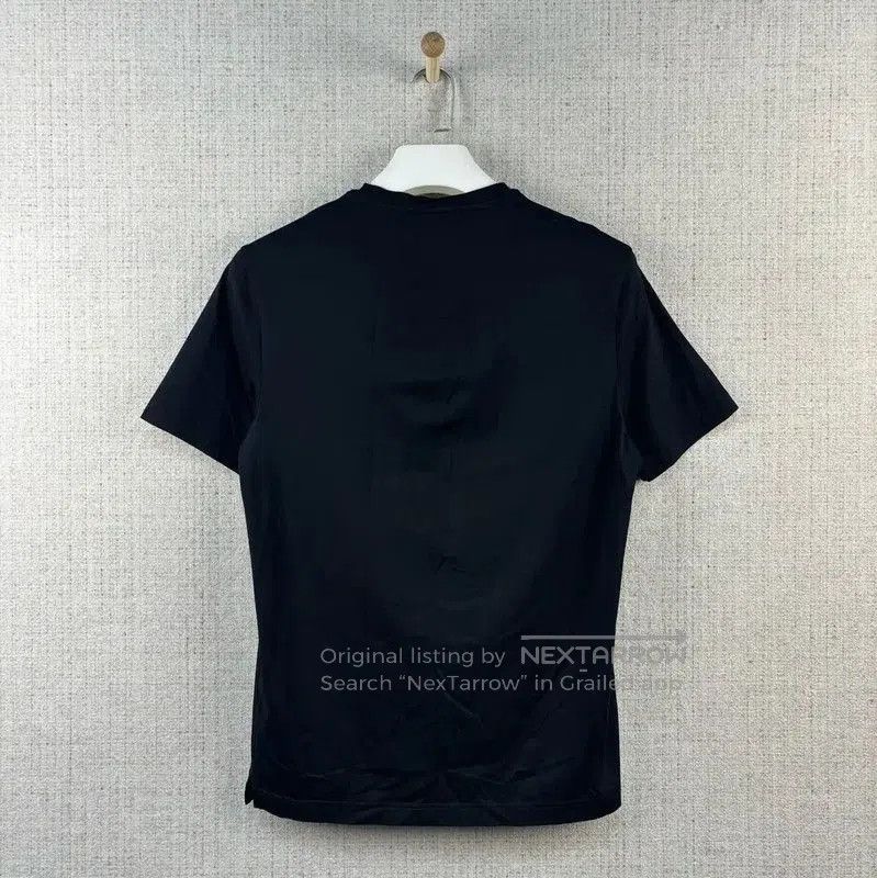 Prada Prada Black Cotton Logo T-Shirt for Men. Size US S / EU 44-46 / 1 - 2 Thumbnail