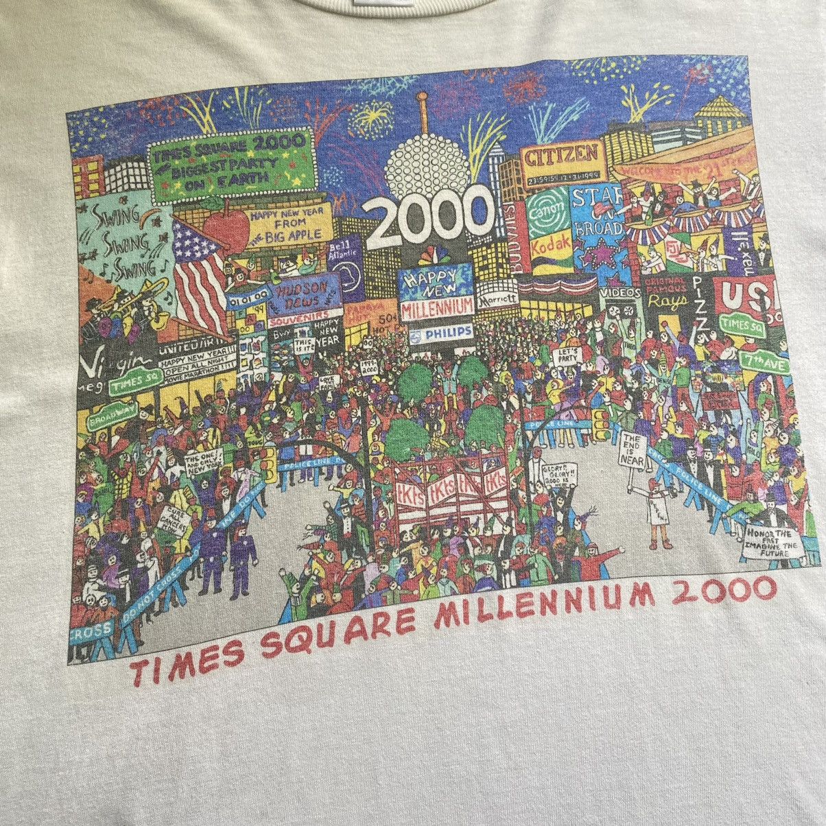 Vintage RARE! Vintage 90’s New York Time Square Size US M / EU 48-50 / 2 - 3 Thumbnail