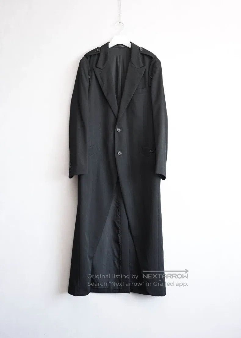 Yohji Yamamoto Shoulder Badge Tuxedo Coat