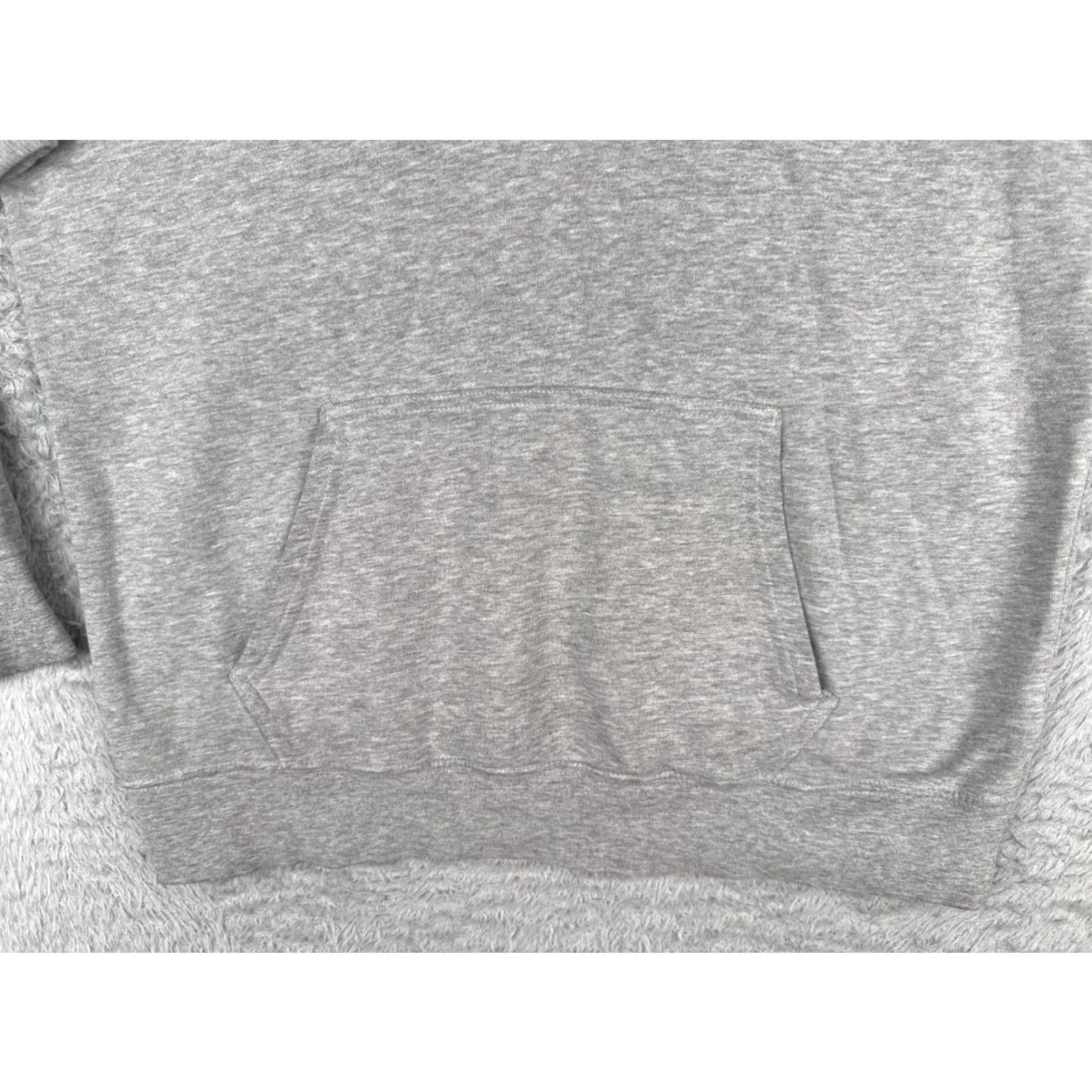 The North Face VINTAGE The North Face Hoodie Men's Large Gray Pullover Zip Pocket Logo 90s Sports Outdoor Mens Size US L / EU 52-54 / 3 - 5 Thumbnail