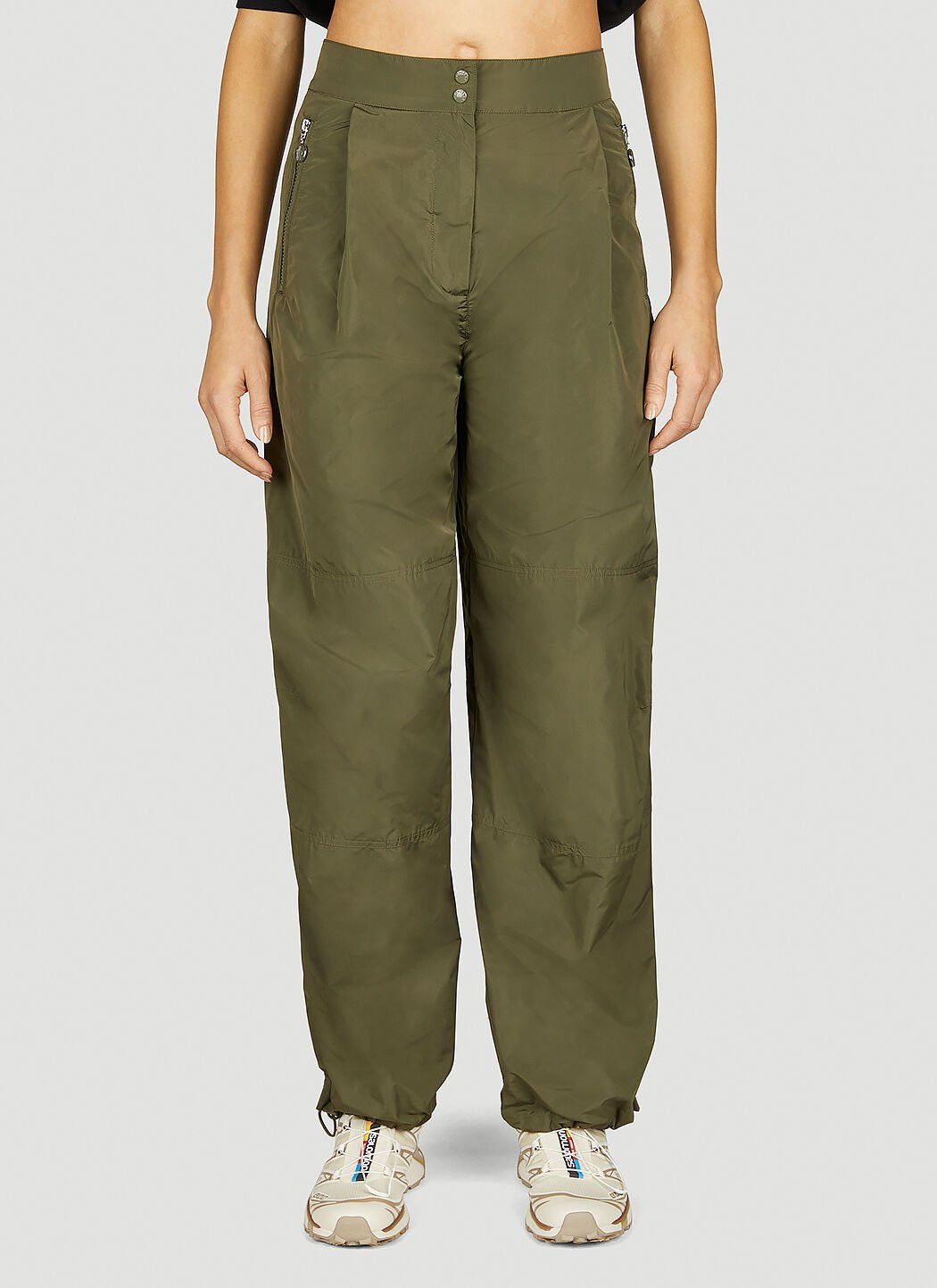 Moncler Tafetta Pants Size 26" / US 2 / IT 38 - 1 Thumbnail