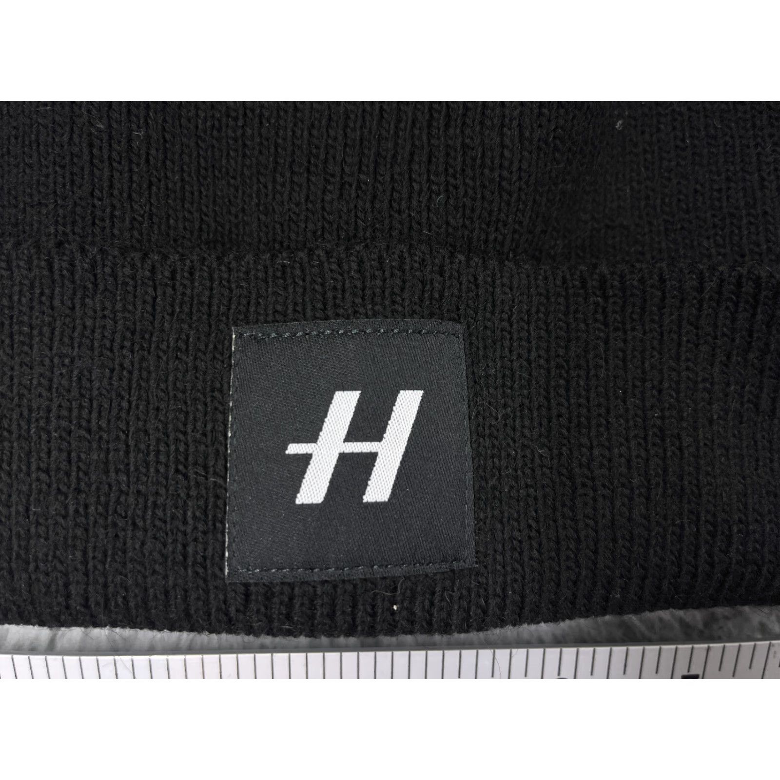 Vintage Atlantis Headwear Beanie Adult One Size Black Acrylic Wool Blend Knit Ski Hat/Cap Mens Beanie Size ONE SIZE - 2 Thumbnail