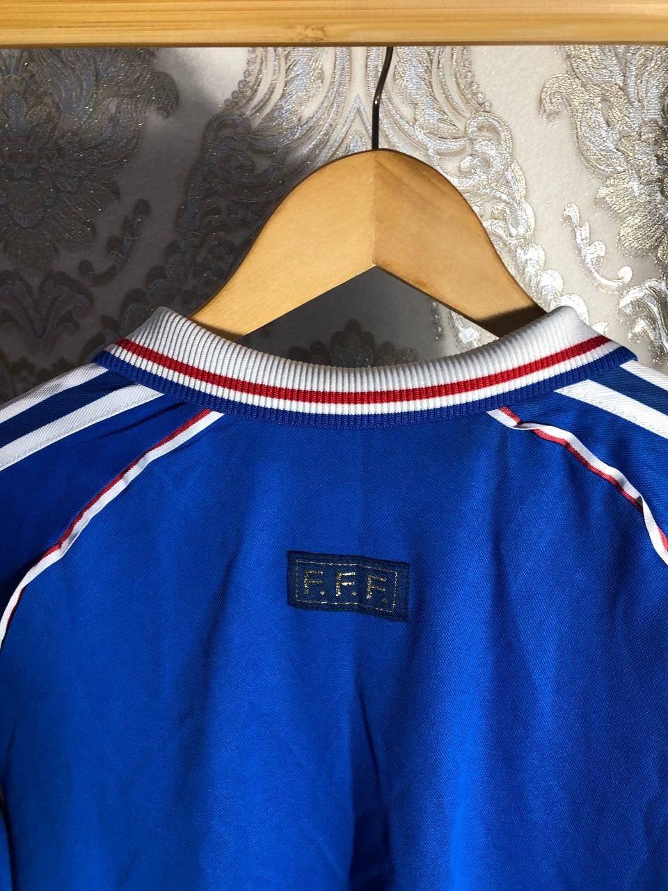 Adidas × Vintage VERY RARE ADIDAS FRANCE RETRO SOCCER JERSEY BLOKECORE 90s Size US L / EU 52-54 / 3 - 5 Thumbnail