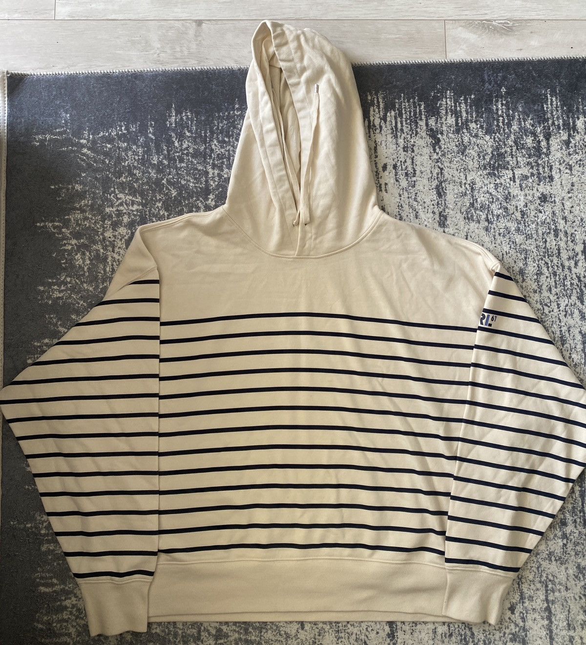 Ralph Lauren Ralph lauren Striped French Terry oversize Hoodie Size XL / US 12-14 / IT 48-50 - 1 Thumbnail