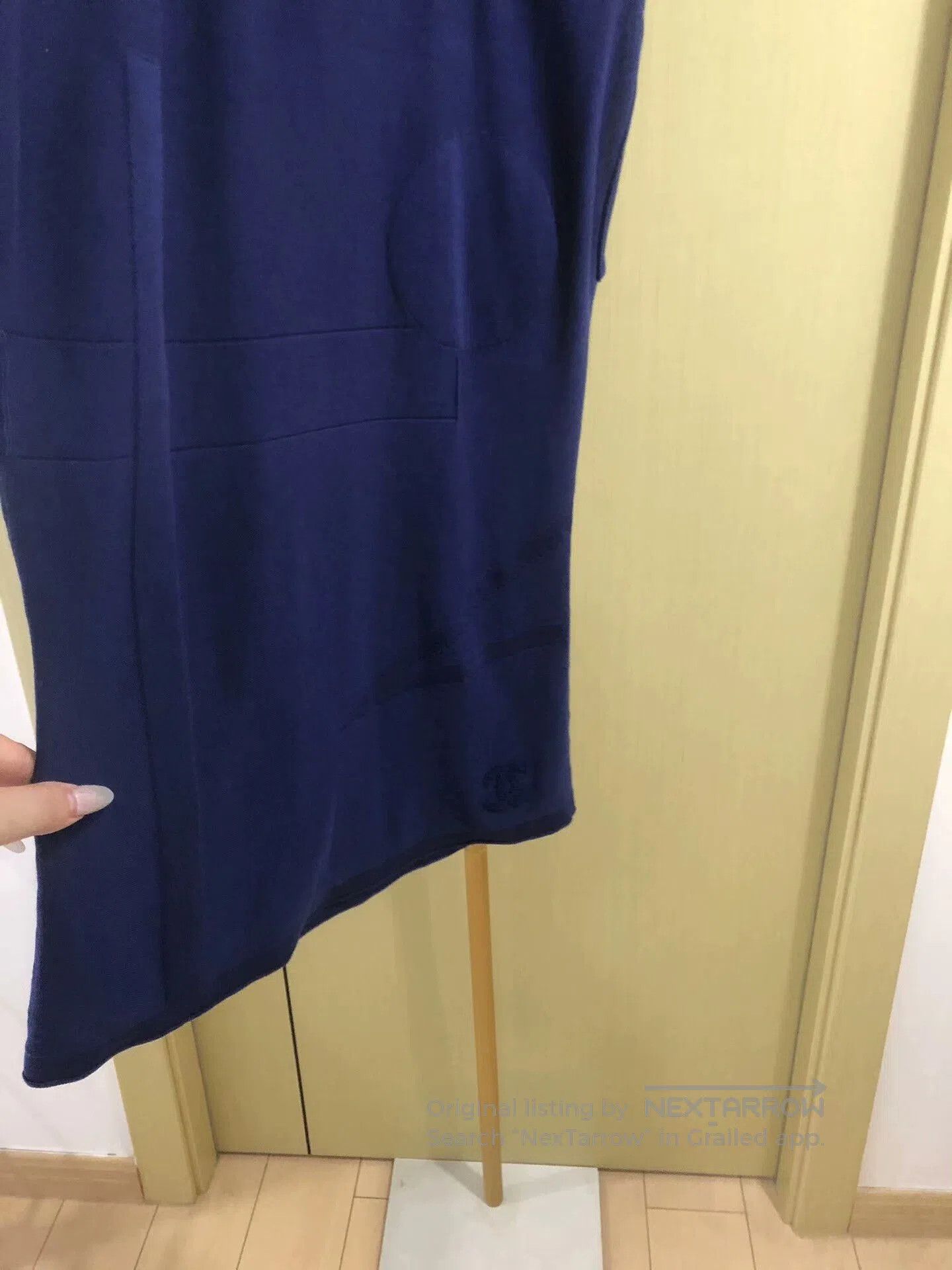 Chanel Chanel Blue Knitted Vest with Logo. Size S / US 4 / IT 40 - 4 Thumbnail