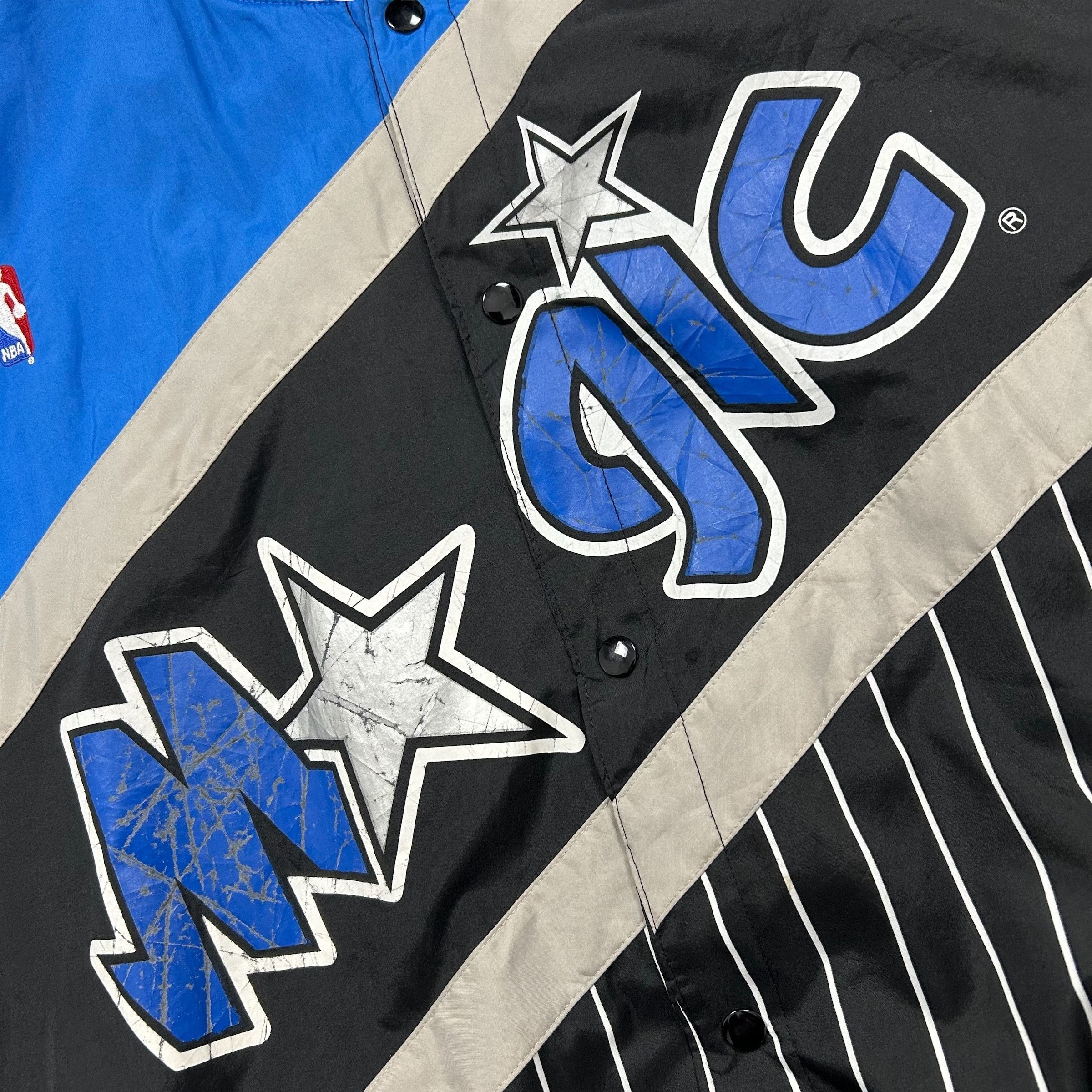 NBA VTG 90s ORLANDO MAGIC CHAMPION WARM UP JACKET SHOOTING Size US XL / EU 56 / 4 - 9 Thumbnail