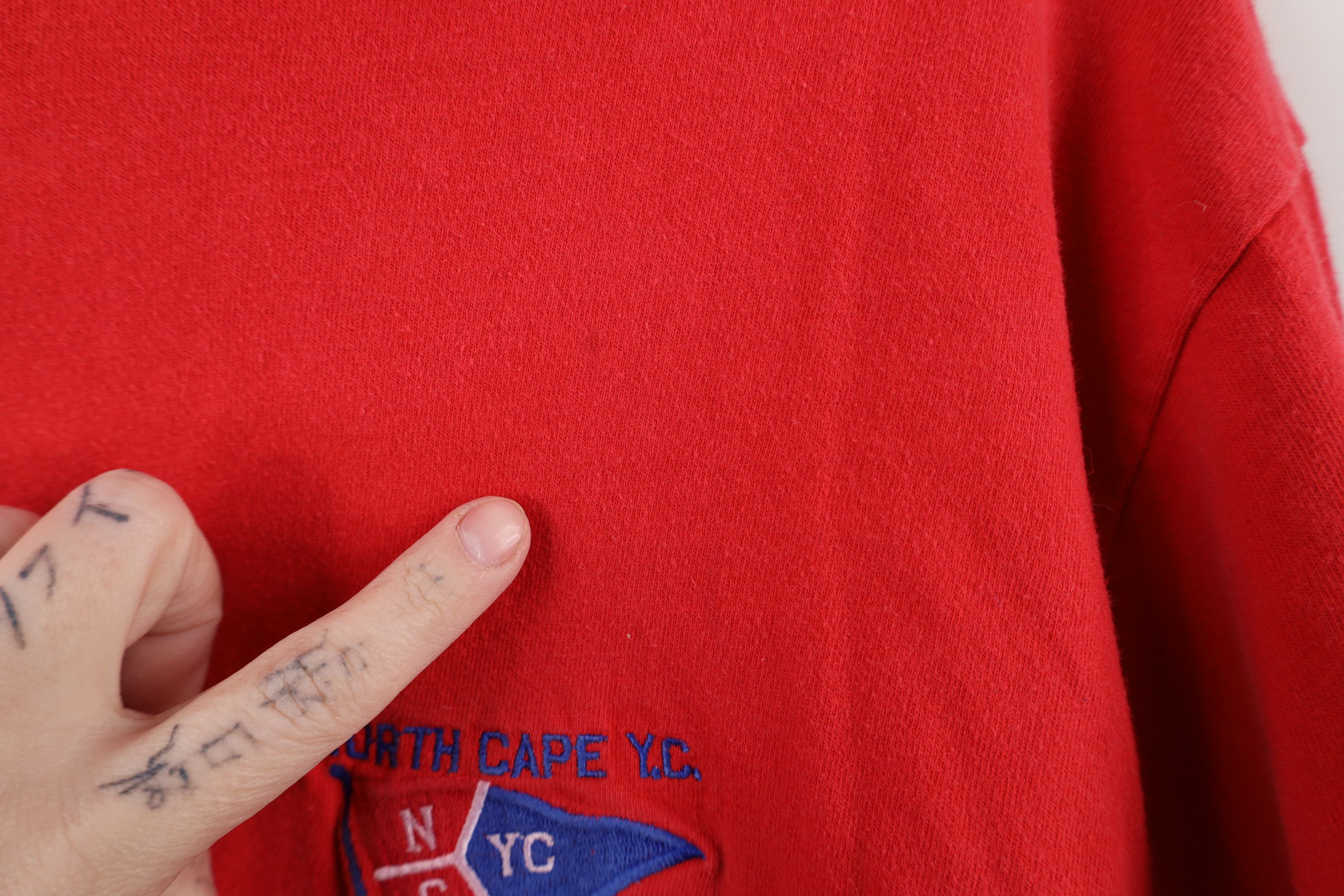 Vintage Vintage 90s Streetwear Cape Yacht Club Lake Erie T-Shirt USA Size US L / EU 52-54 / 3 - 5 Thumbnail