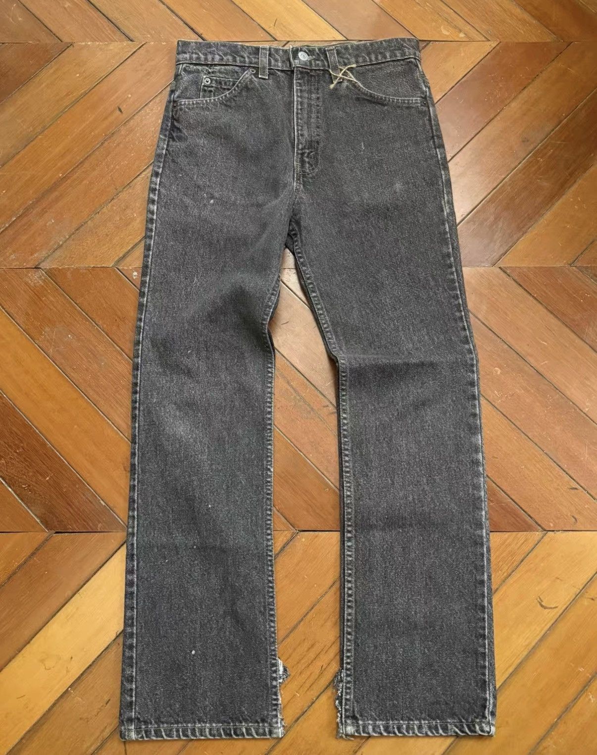 Levi's Vintage Levi's 505 Black Jeans Size US 30 / EU 46 - 1 Thumbnail