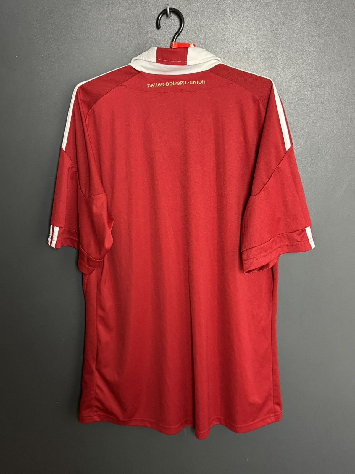 Adidas Denmark National Team 10/11 Home Football Jersey T-Shirt Size US XL / EU 56 / 4 - 2 Thumbnail