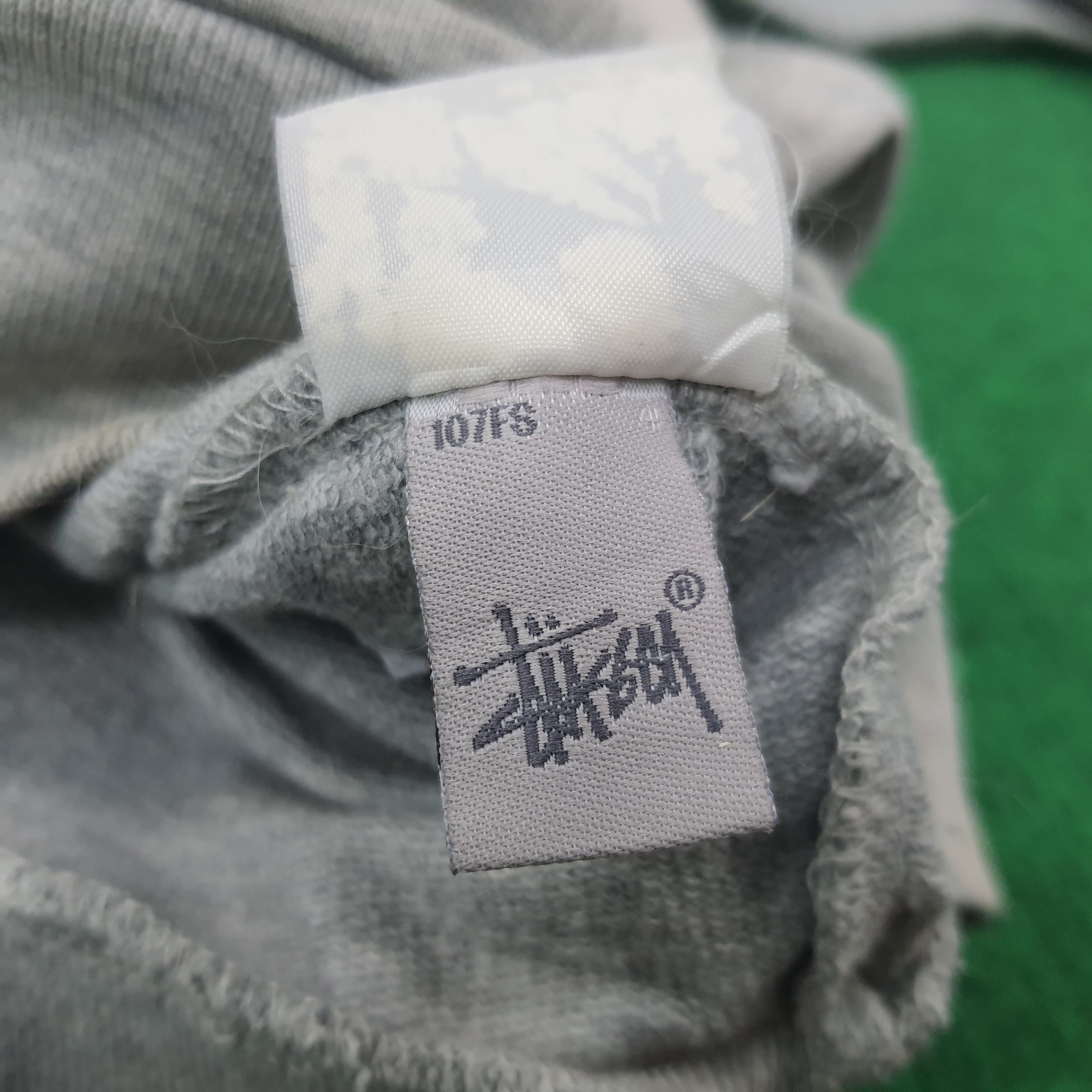 Stussy × Vintage Vintage Stussy Authentic Signature Logo Zipper Hoodie Size US M / EU 48-50 / 2 - 8 Thumbnail