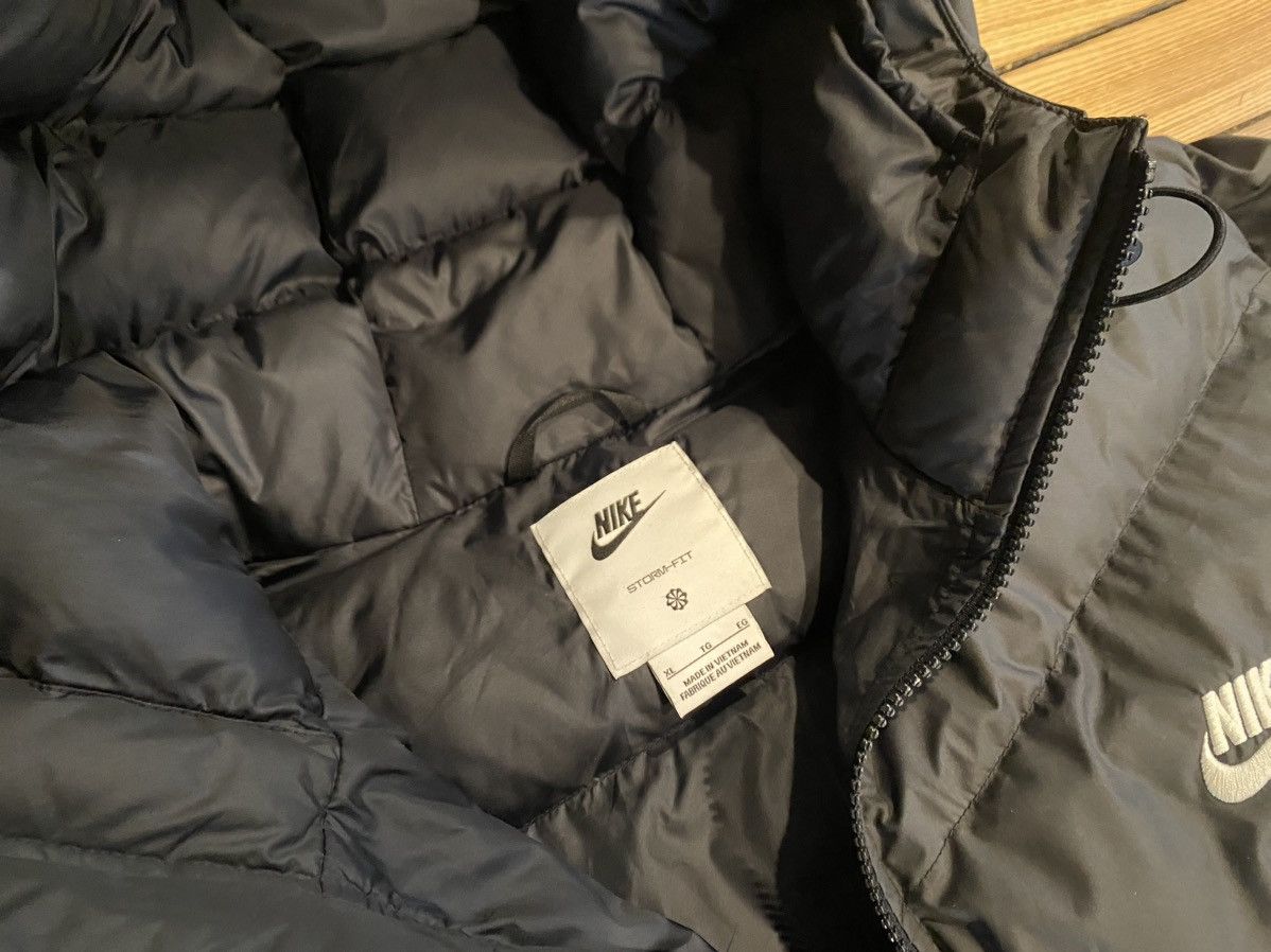 Nike Nike Windrunner tech puffer jacket coat xl black swoosh Size US XL / EU 56 / 4 - 4 Thumbnail