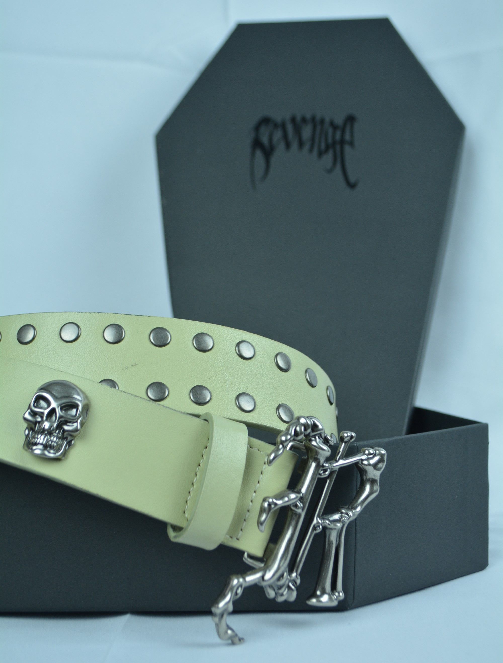 Revenge BONE BELT CREAM Size 28 - 2 Thumbnail