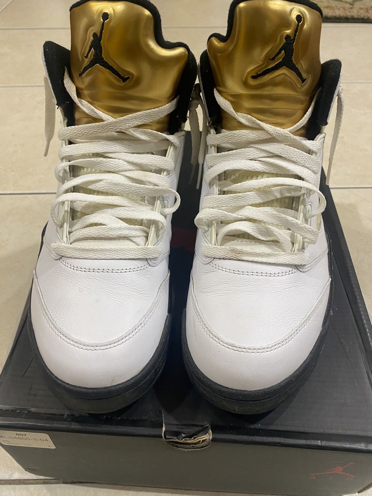 Jordan Brand Jordan 5 Retro Olympic (2016) Size US 11 / EU 44 - 4 Thumbnail