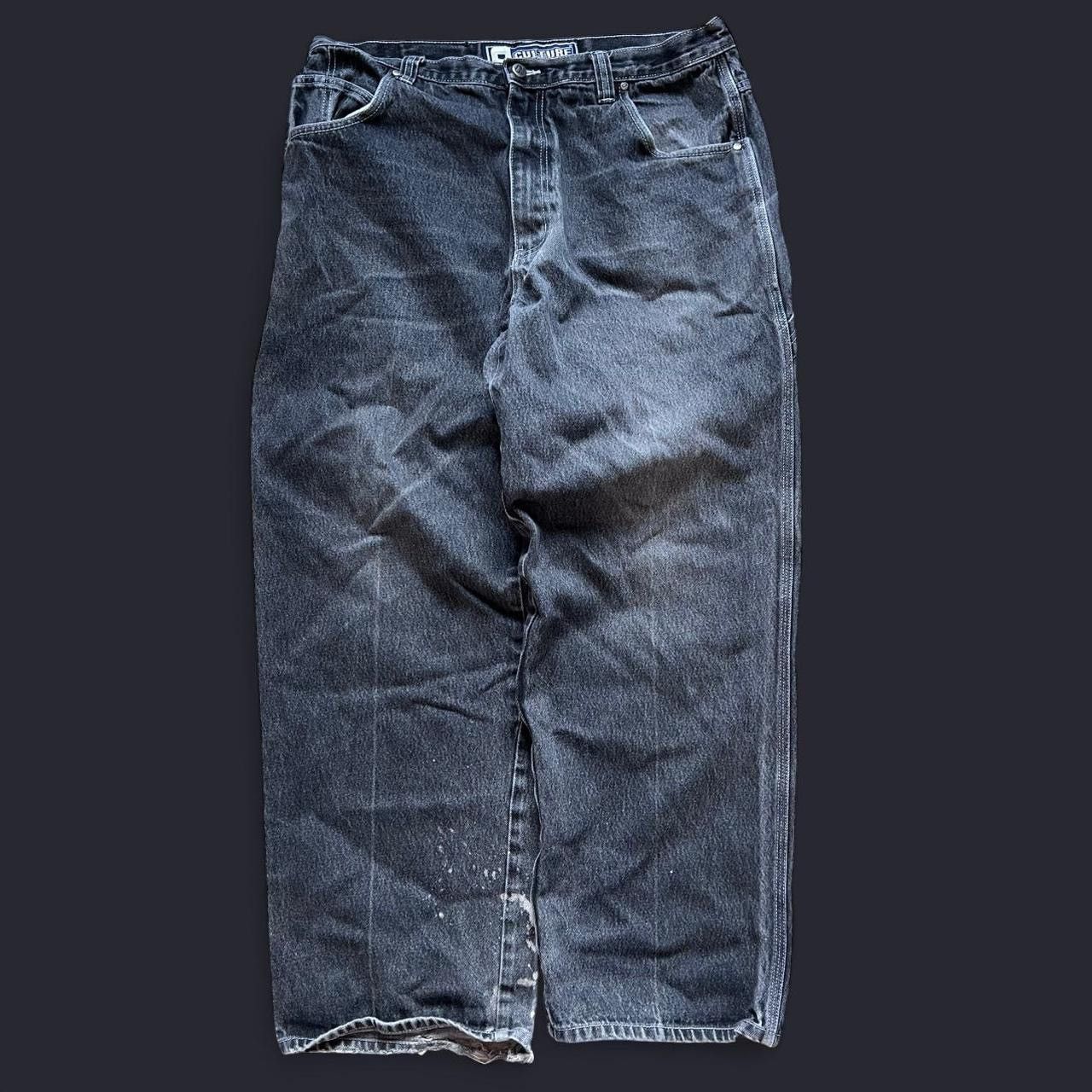 Other skater punk style distressed black baggy carpenter jeans 40w Size US 40 / EU 56 - 1 Thumbnail