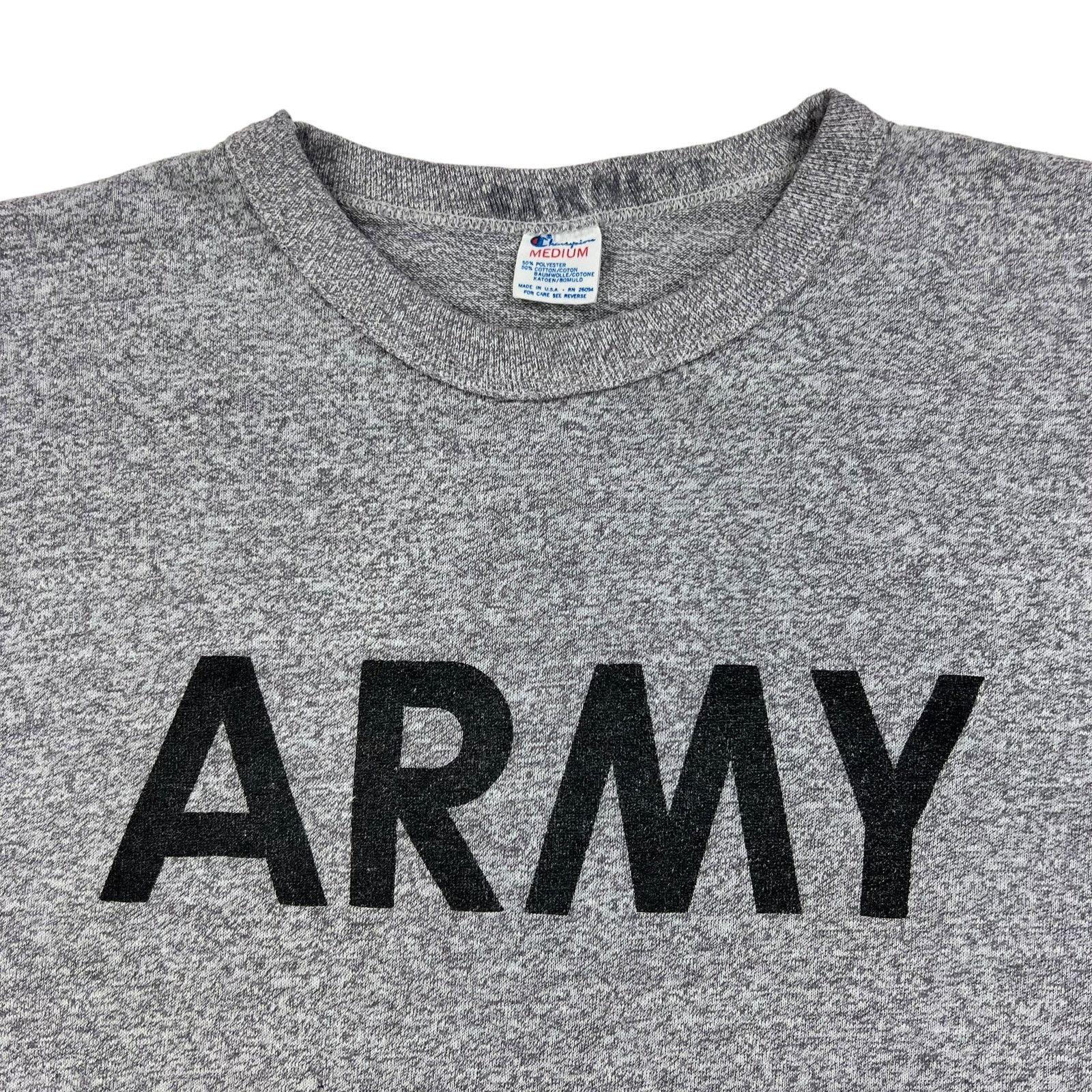Champion Vintage 80s Champion US Army tee (M) Size US M / EU 48-50 / 2 - 4 Thumbnail
