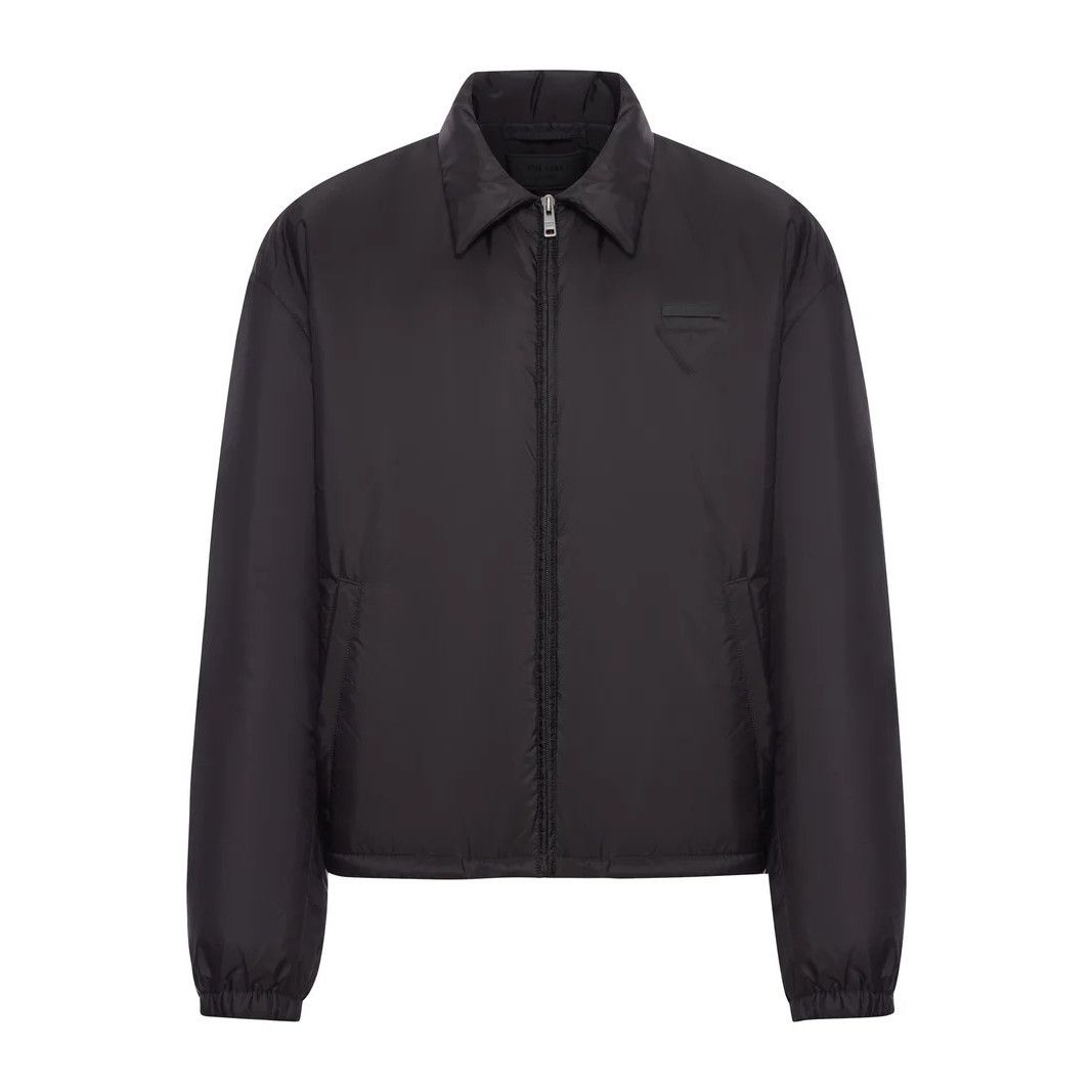Prada PRADA Black Re-Nylon Bomber Jacket New & Authentic (Men's si Size US L / EU 52-54 / 3 - 1 Thumbnail