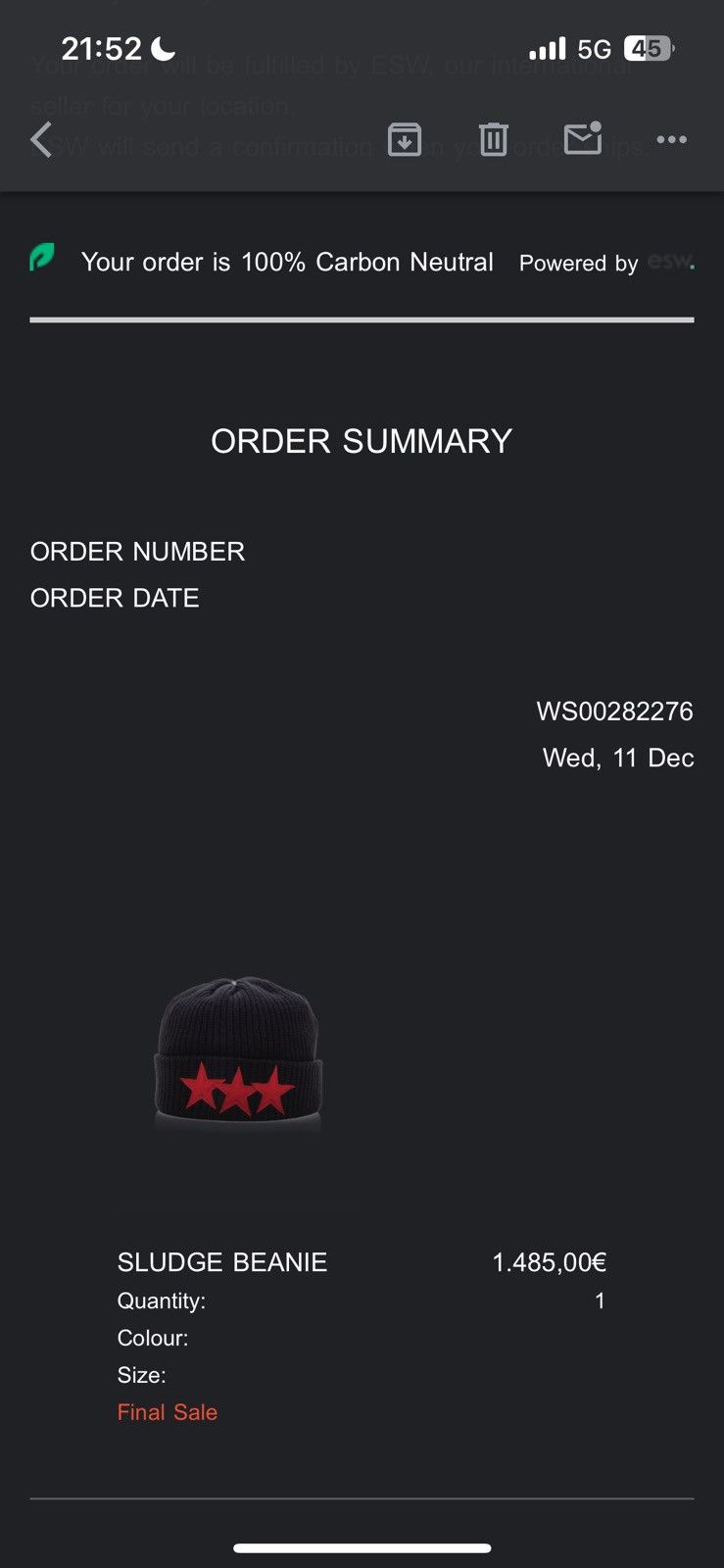 Chrome Hearts Chrome Hearts Sludge Beanie Size ONE SIZE - 7 Thumbnail