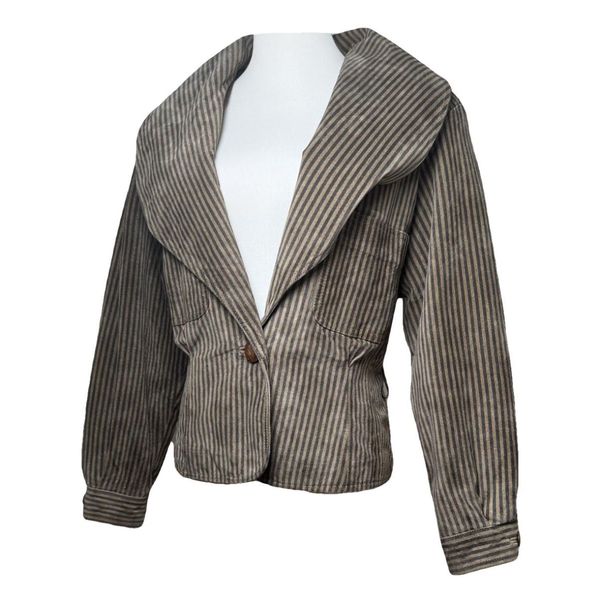 Fendi Brown Leather Trench Coat Size L / US 10 / IT 46 - 1 Thumbnail