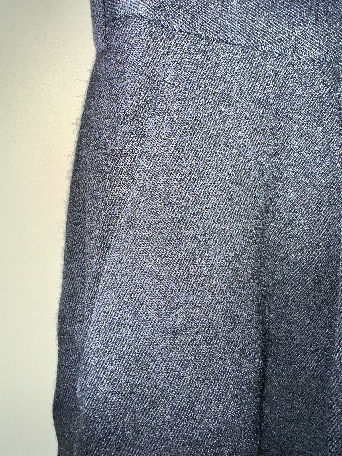 Comme des Garcons × Comme des Garcons Homme Plus COMME DES GARÇONS HOMME PLUS Black Gabardine Trousers Size US 34 / EU 50 - 9 Thumbnail