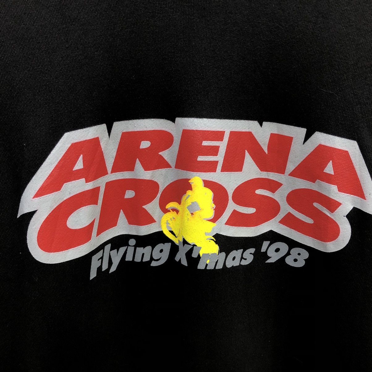 Indian Motorcycle × Vintage Vintage arena cross flying xmas 1998 sweatshirt very rare Size US L / EU 52-54 / 3 - 3 Thumbnail