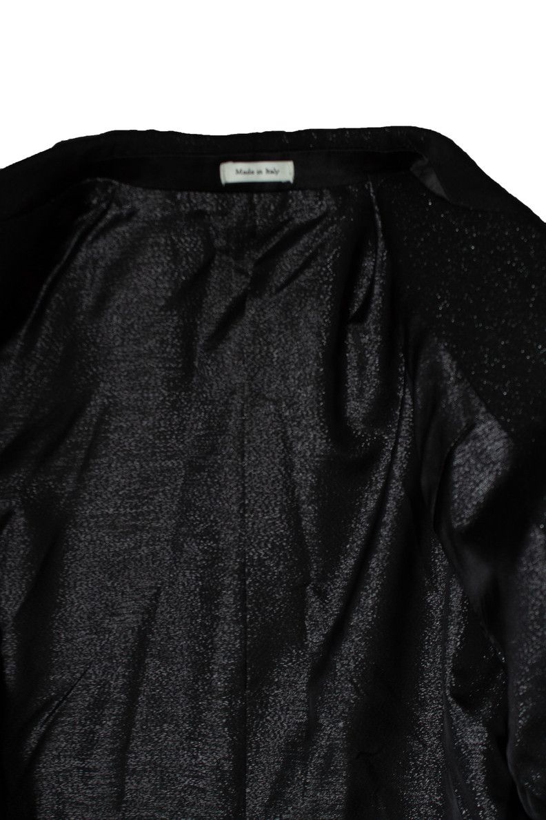 Alexander McQueen Alexander McQueen, Black double breasted glitter blazer Size 52R - 5 Thumbnail