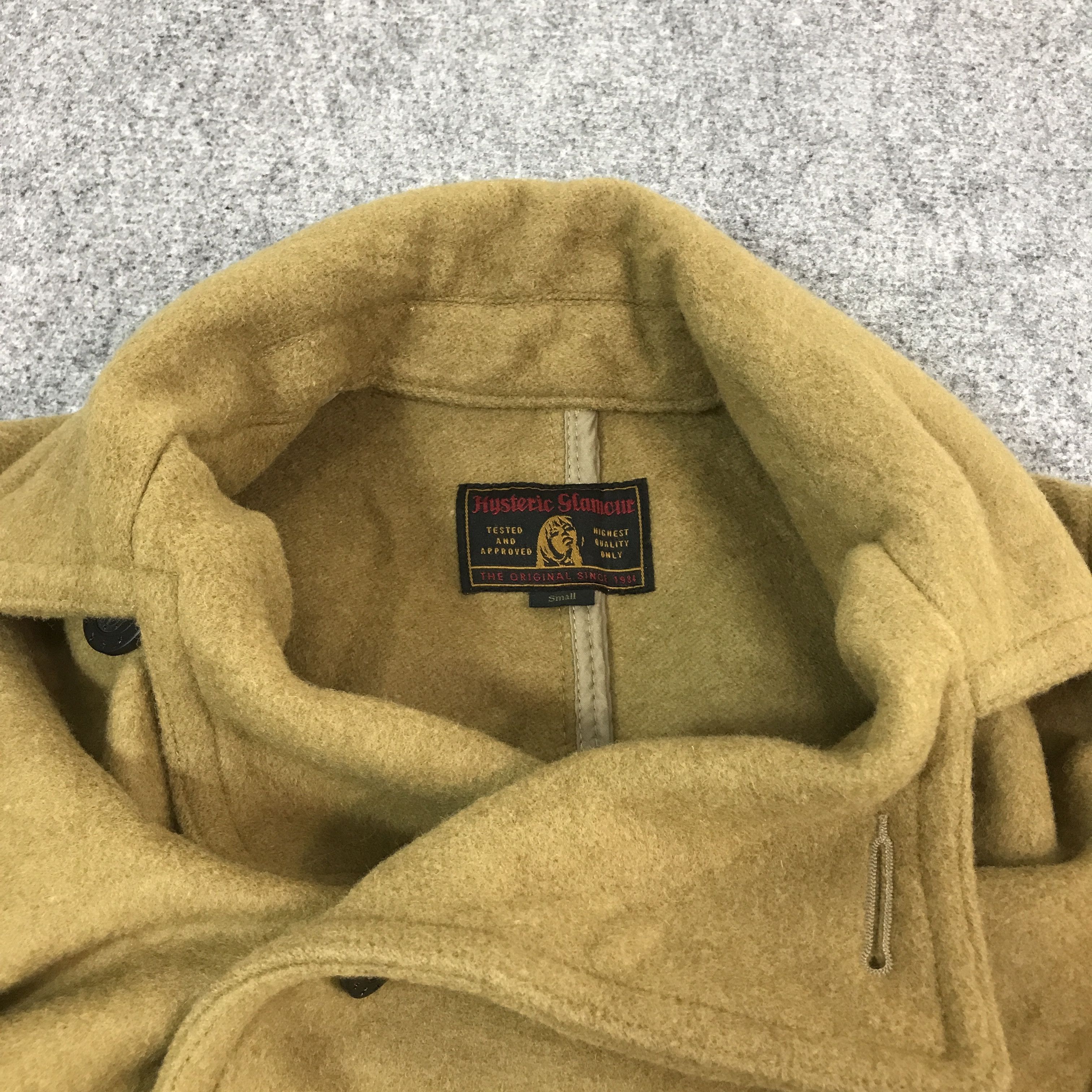 Hysteric Glamour HYSTERIC GLAMOUR WOOL DOUBLE BREASTED JACKET Size US S / EU 44-46 / 1 - 7 Thumbnail