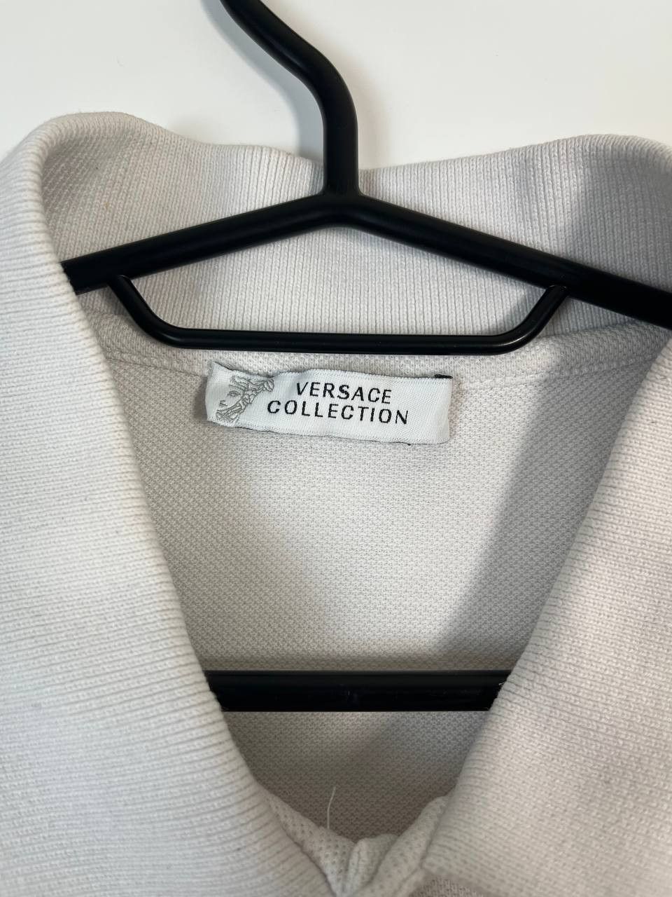 Versace Versace Collection Logo Embroidery Short Sleeve Polo Sz L Size US L / EU 52-54 / 3 - 5 Thumbnail