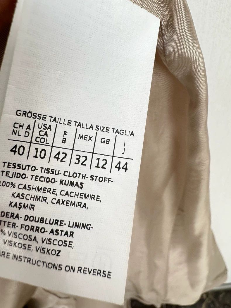 Max Mara Max Mara Naked Pink Cashmere Coat Size L / US 10 / IT 46 - 5 Thumbnail