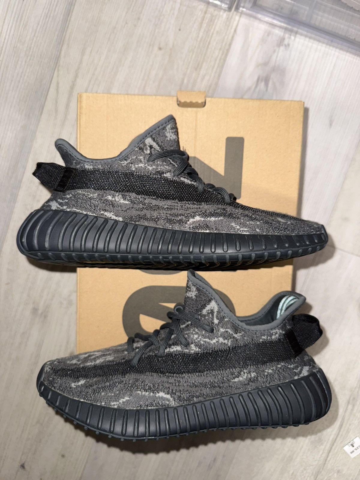Adidas × Kanye West Adidas Yeezy 350 V2 Mx Dark Salt Size US 7 / EU 40 - 2 Thumbnail