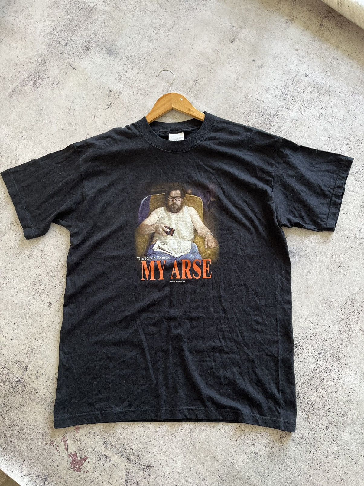 Merc Vintage The Royle Family My Arse Sitcom Shirt 1998 TV Promo Size US L / EU 52-54 / 3 - 2 Thumbnail