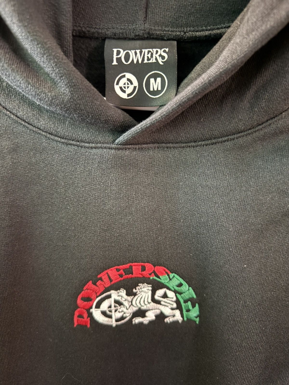 Powers Supply Powers supply embroidered logo black hoodie Size US M / EU 48-50 / 2 - 3 Thumbnail