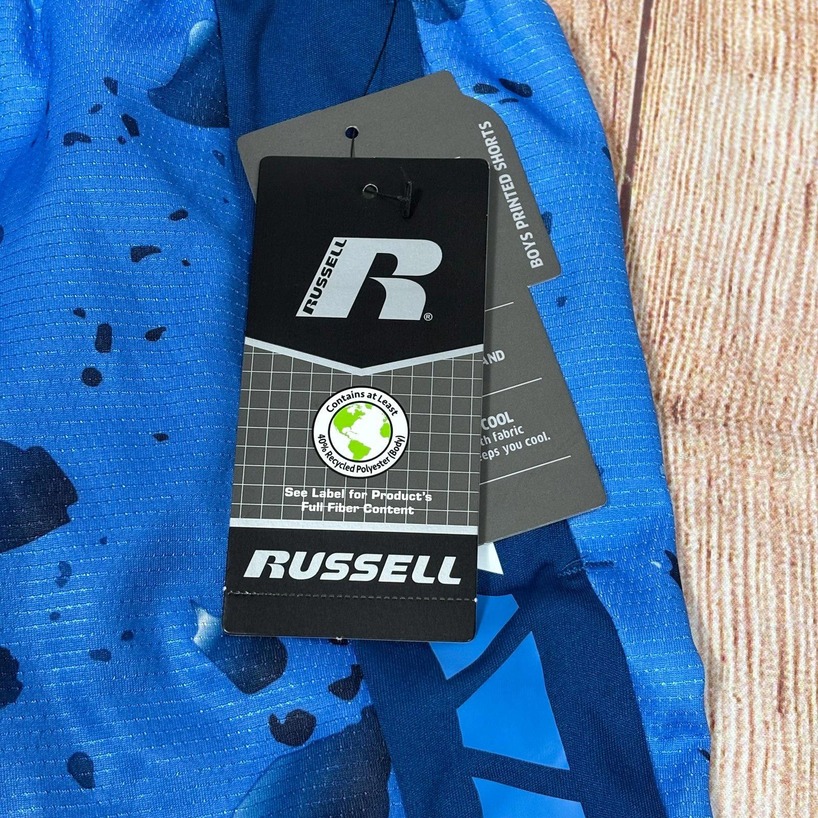Russell Athletic Russell Boys Printed Athletic Shorts XXL (18) NWT Size US 26 / EU 42 - 3 Thumbnail