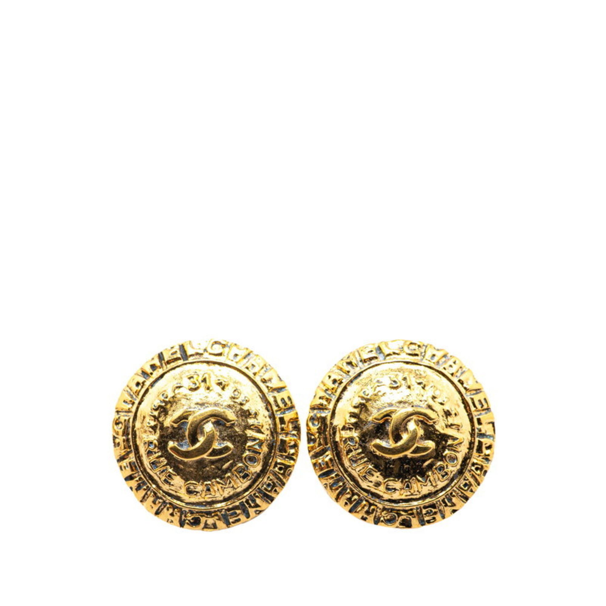 Chanel Chanel Coco Mark earring Size ONE SIZE - 1 Thumbnail