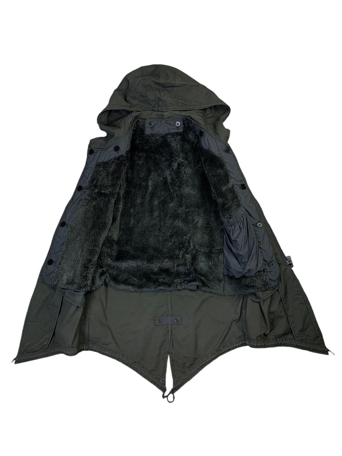 Lad Musician LAD MUSICIAN M51 Fishtail Parka Fur Lining Size US M / EU 48-50 / 2 - 9 Thumbnail
