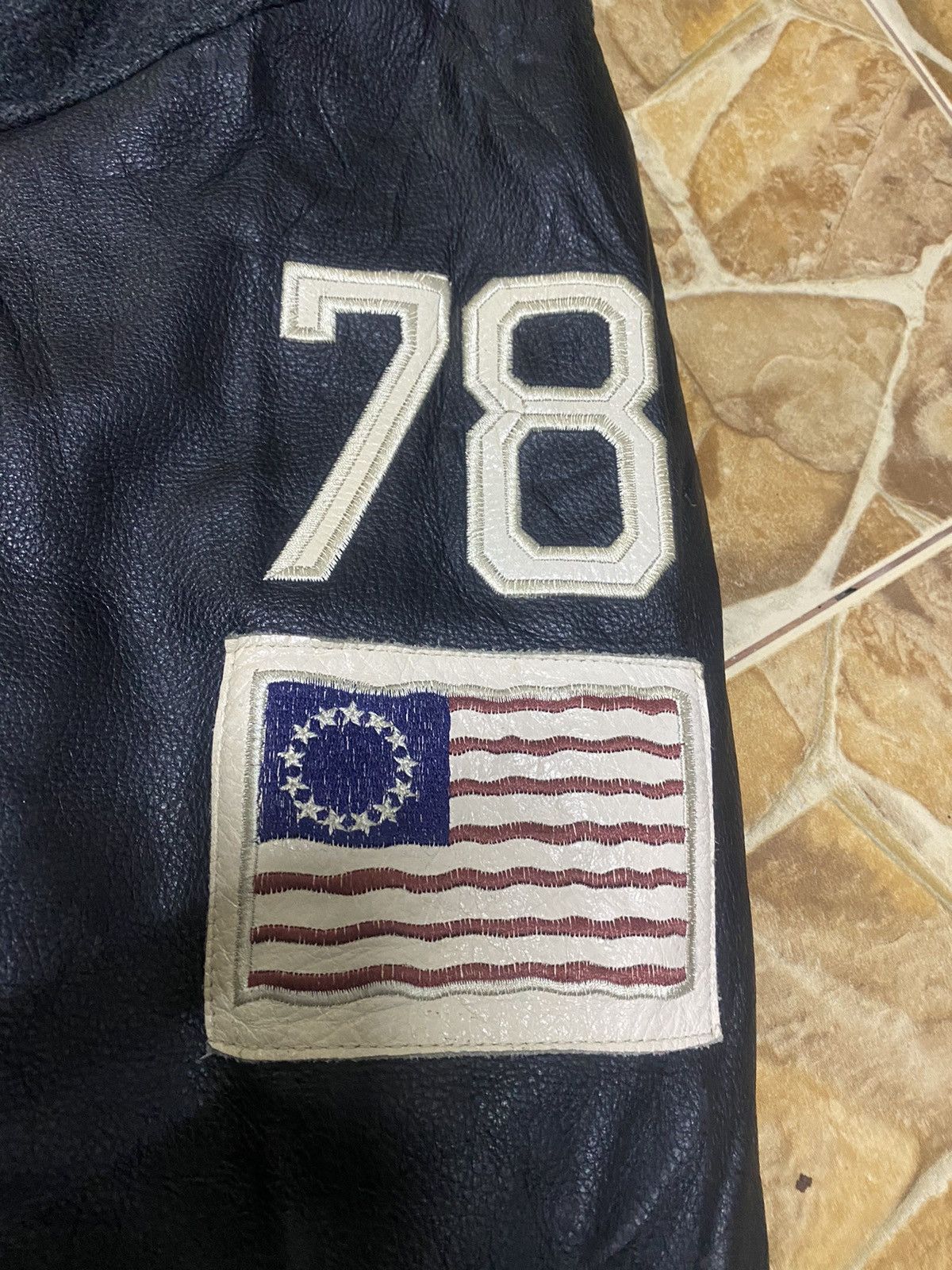 Ralph Lauren Vintage Varsity Jacket Ralph Lauren🔥 Size US XXL / EU 58 / 5 - 7 Thumbnail