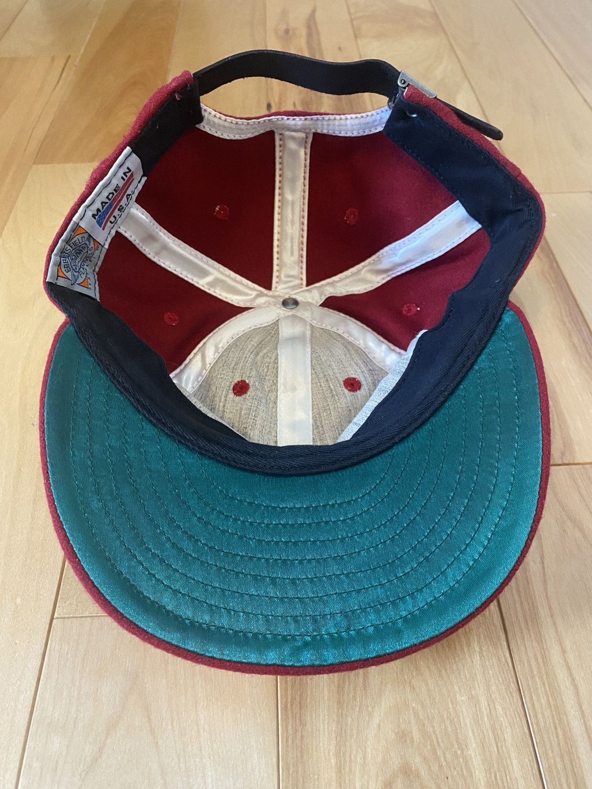 Ebbets Field Flannels Ebbets Seattle Rainiers Wool Baseball Cap Size ONE SIZE - 2 Thumbnail