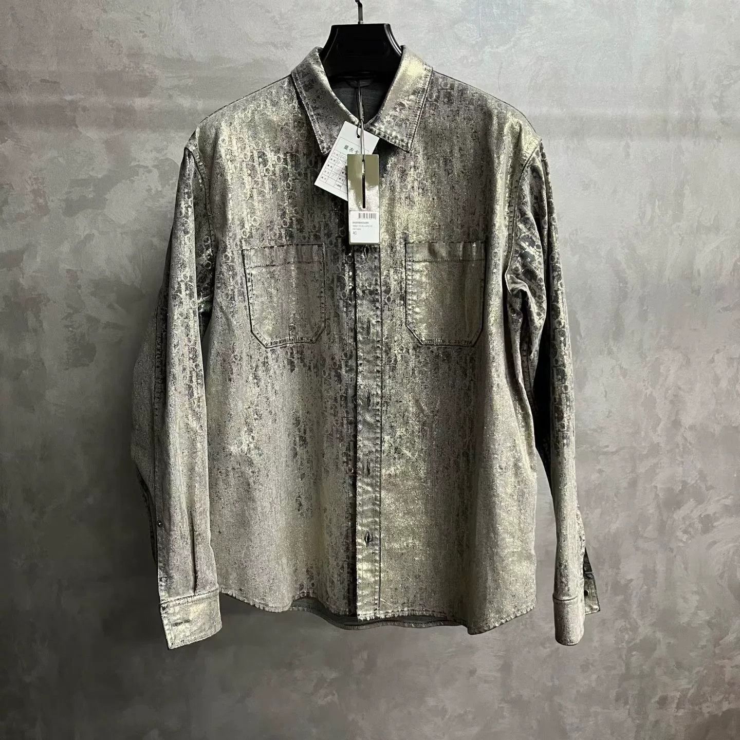Dior Dior Retro Gray Shirt xs Men Size US XS / EU 42 / 0 - 1 Thumbnail