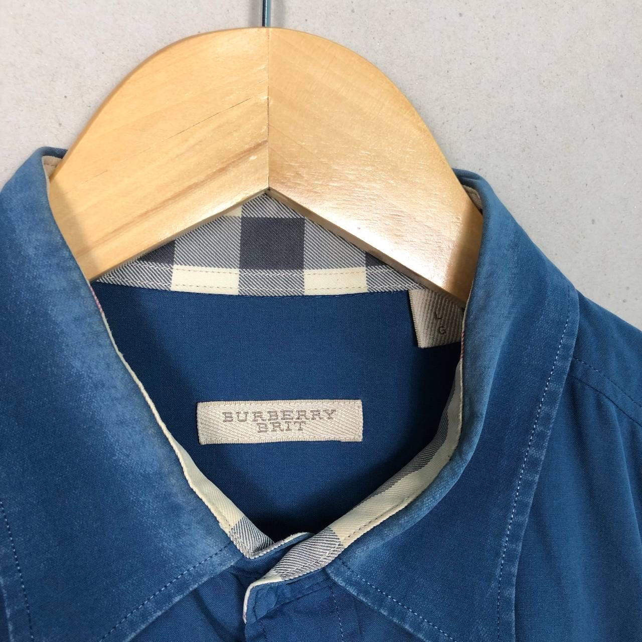 Burberry Burberry Brit Nova Check Buttons Up Shirt Size US L / EU 52-54 / 3 - 8 Thumbnail