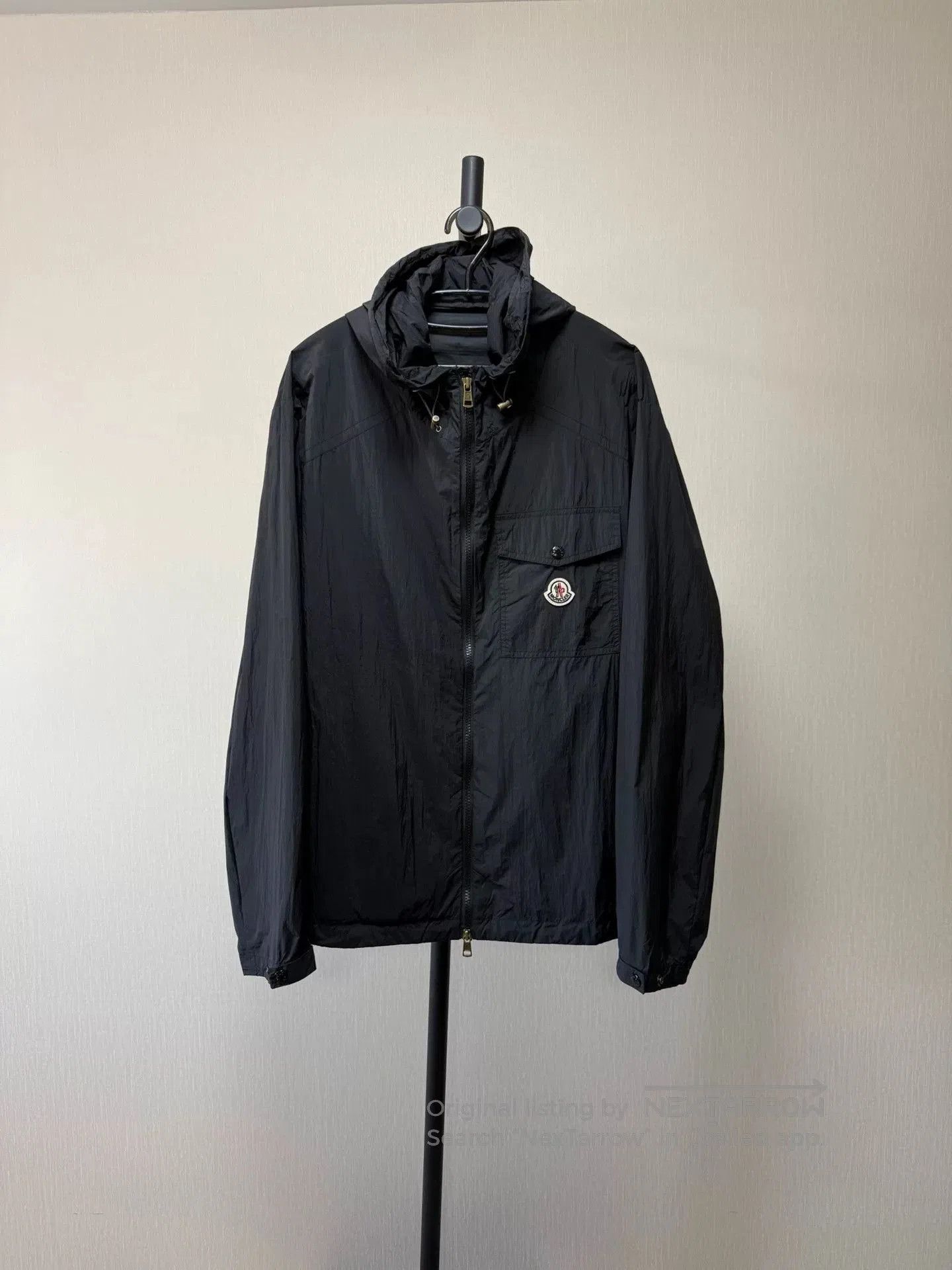 Moncler Moncler Black Thin Casual Jacket. Size US M / EU 48-50 / 2 - 1 Thumbnail