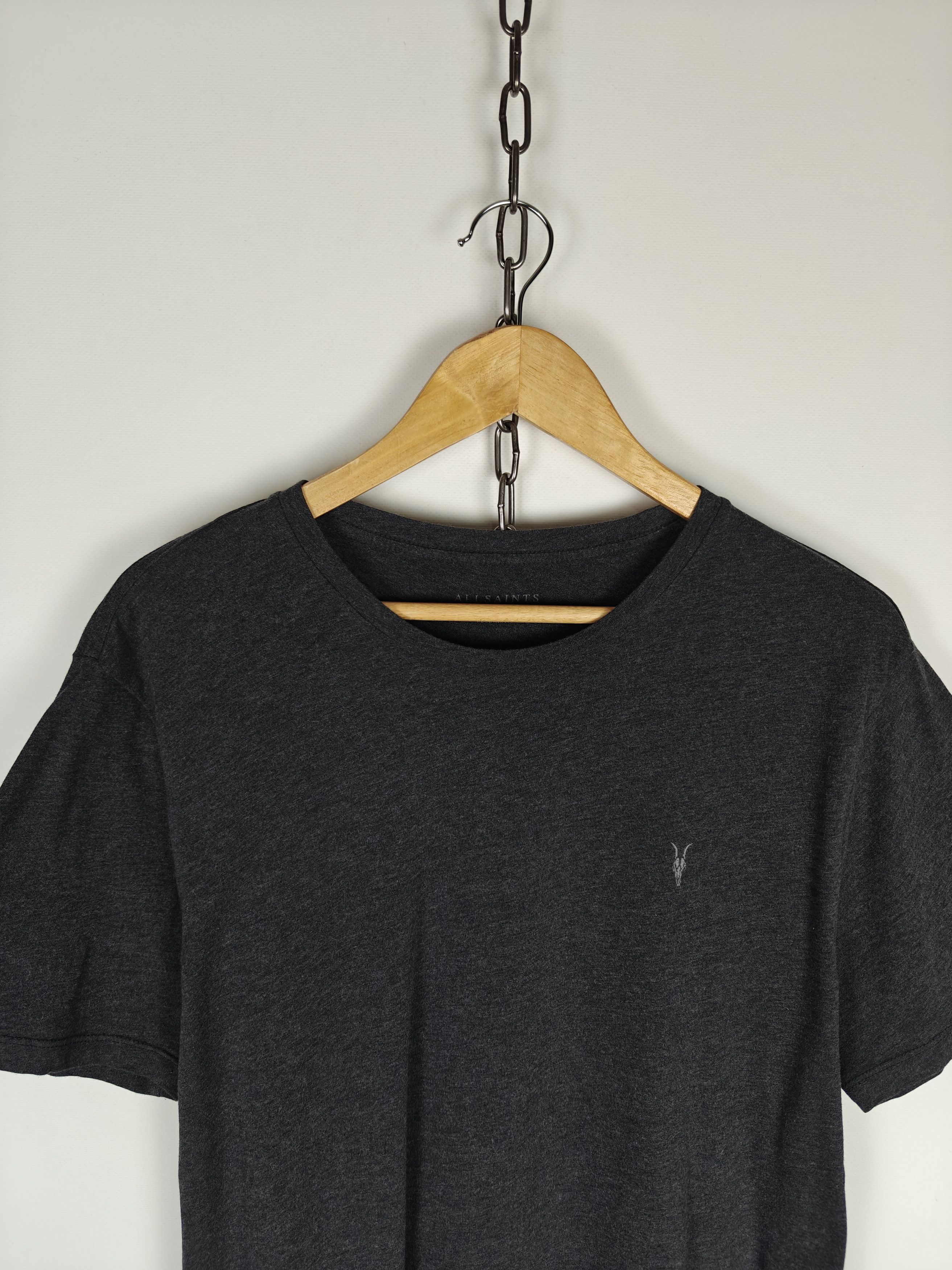 Allsaints Allsaints T-Shirt Brace Tonic Crew Tee Gray size XL Size US XL / EU 56 / 4 - 2 Thumbnail