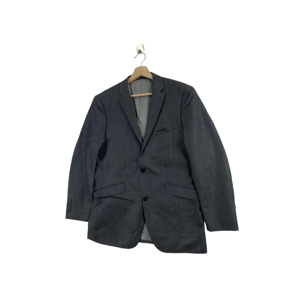 Burberry Vtg BURBERRY London BLACK LABEL Made In Japan Blazer 2 Size 38R - 4 Thumbnail