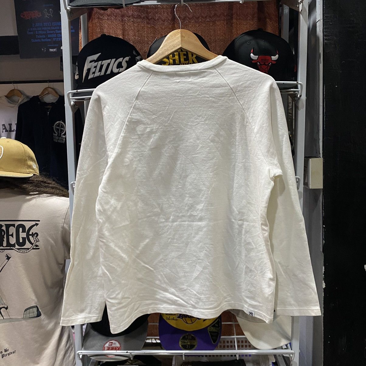 Hysteric Glamour Hysteric Glamour 'The Maximum Sounds' Naked Girl Raglan Size US M / EU 48-50 / 2 - 2 Thumbnail