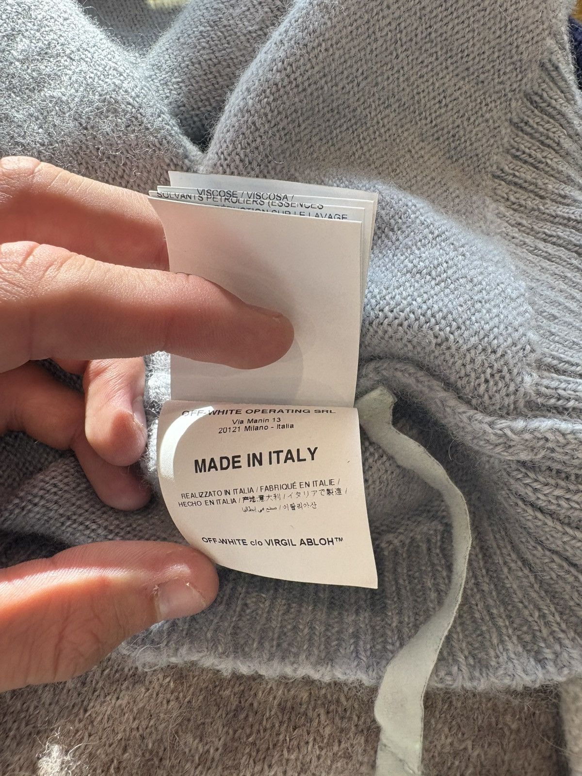 Off-White Off White Striped Sweater Size US M / EU 48-50 / 2 - 6 Thumbnail